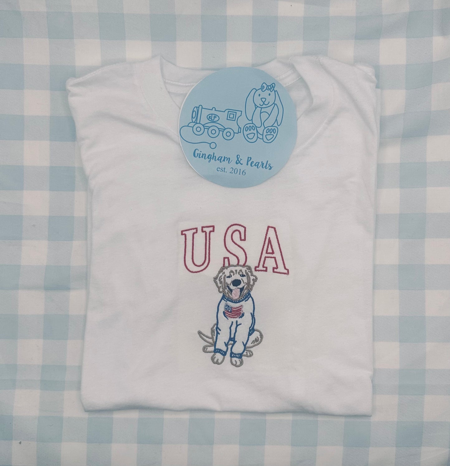 USA Pup tshirt
