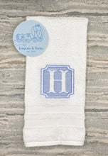 Load image into Gallery viewer, Embossed Monogrammed Hand Towel