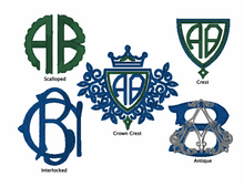 Load image into Gallery viewer, Two Letter Monogram