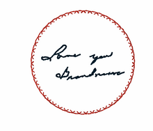 Load image into Gallery viewer, Handwriting Ornament