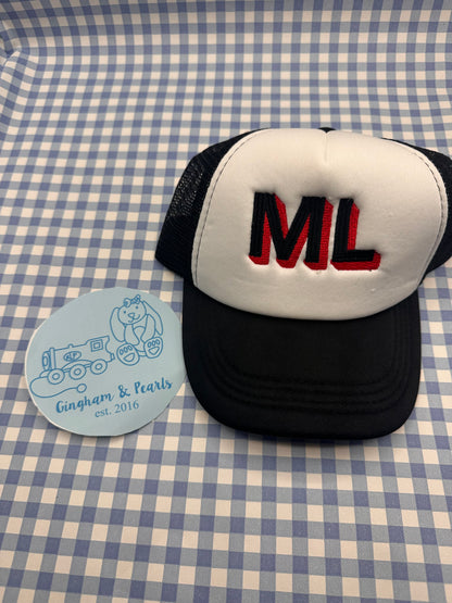 Shadow Block Mesh Trucker Hat