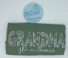 Load image into Gallery viewer, Embroidered Applique Mama Shirt
