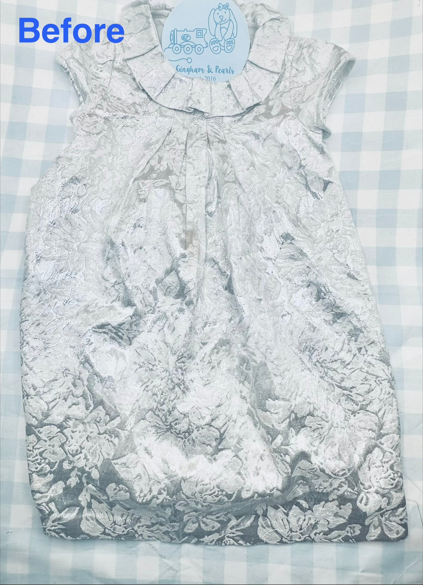 Adult Memory Shirt with Appliqué Patch.