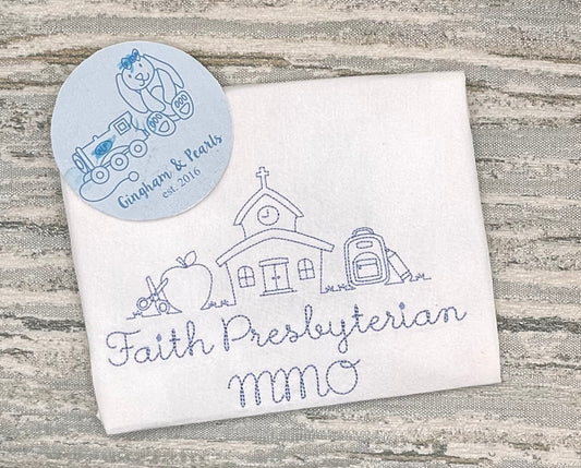 Back to School Boys Church Preschool School Shirt