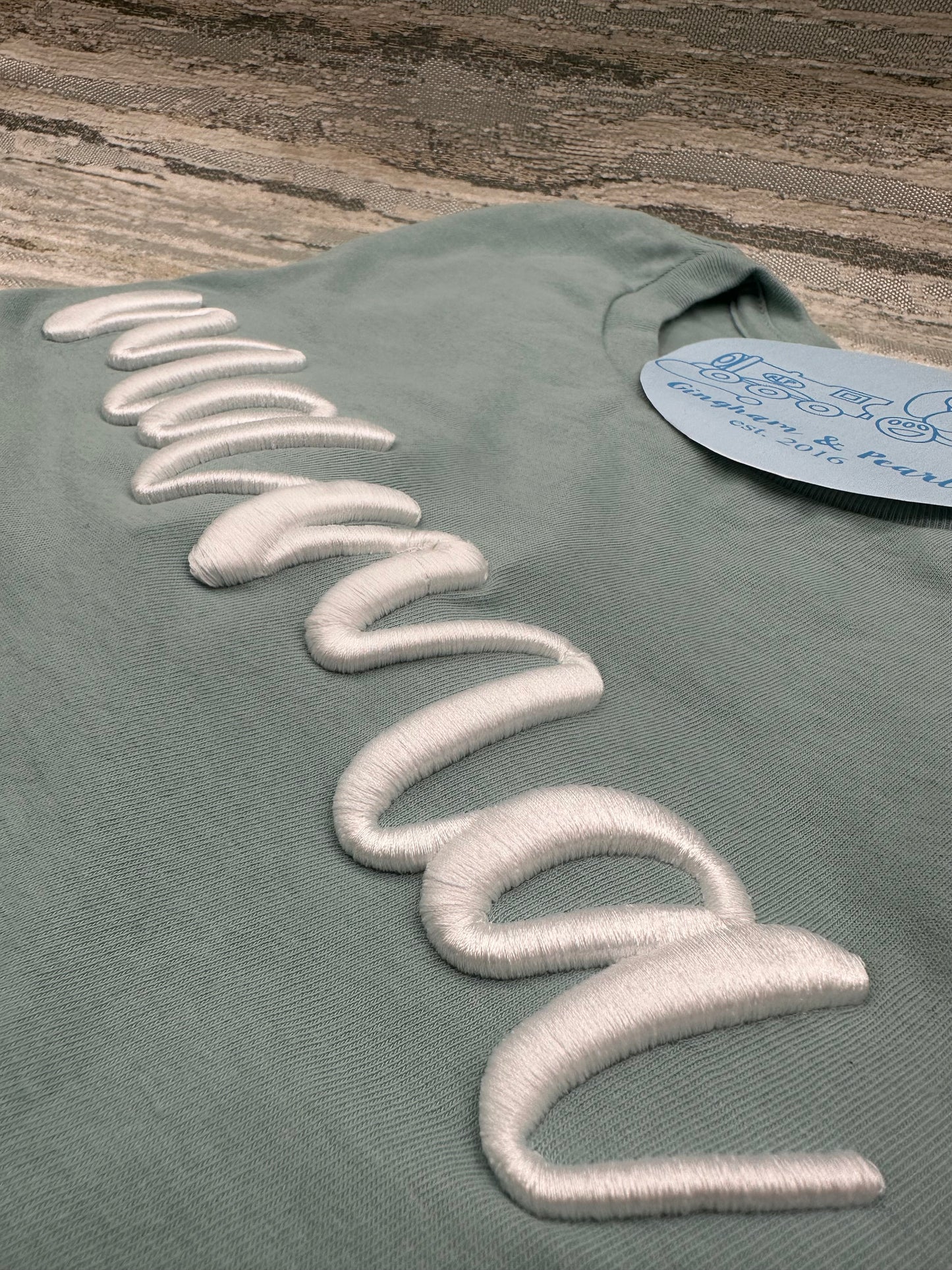 3D Puff Embroidered Mama Tee