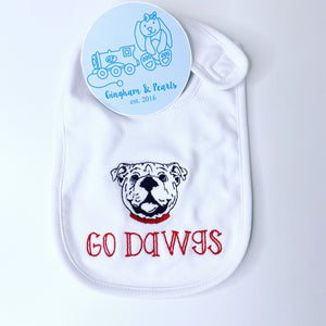 Game Day Ready: Boys bulldog bib