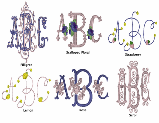 Floral Monogram
